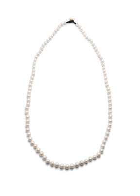 extra long single strand of freshwater pearls