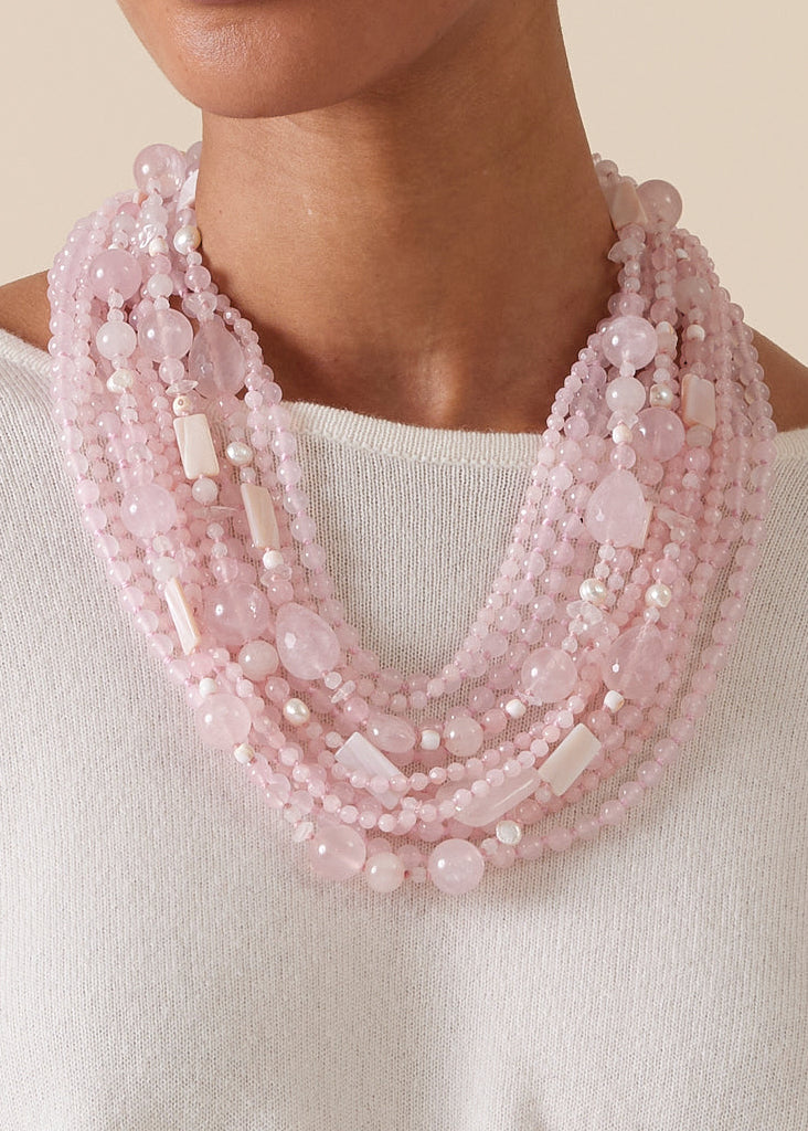 unique multistrand necklace