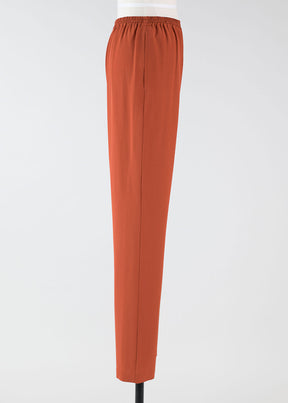 silk narrow trouser