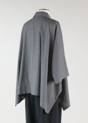 wool dps short sleeve shirt with collar - mid plus