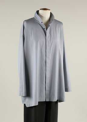 slim a-line dbl stnd col shrt w/step insrt - long