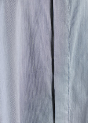 slim a-line dbl stnd col shrt w/step insrt - long