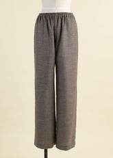 alpaca wool mix trouser