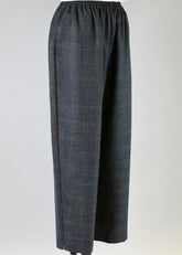 longer japanese trousers with ankle slits
