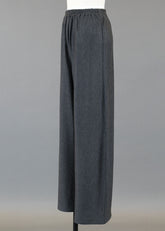 cashmere silk mix flared trouser