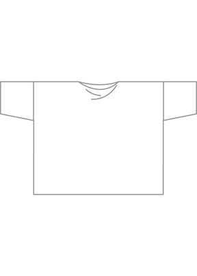cashmere square 3/4 sleeve top - long