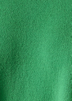 cashmere a-line bateau neck sweater - long