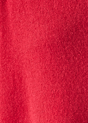 cashmere slim sleeve round neck cardigan - mid plus