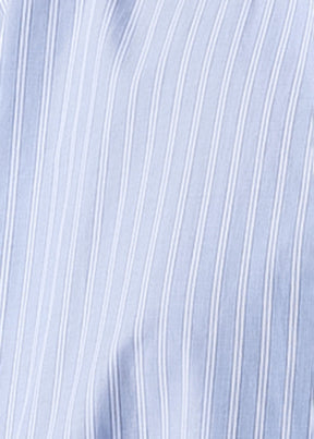 cotton wide longer back double stand collar shirt - mid plus