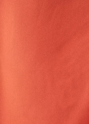 silk collarless longer back kaftan shirt - mid plus