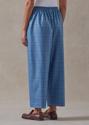 silk cashmere japanese trouser