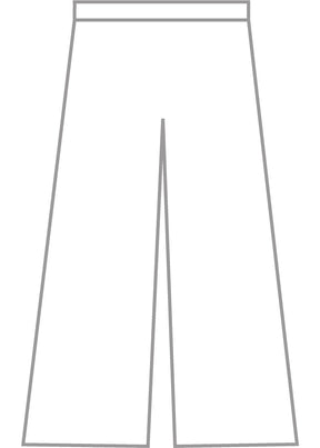 wool cashmere mix flared trouser