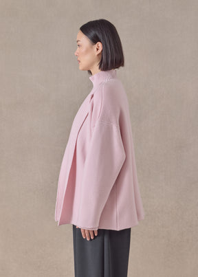 cashmere small jacket coat cardigan- short