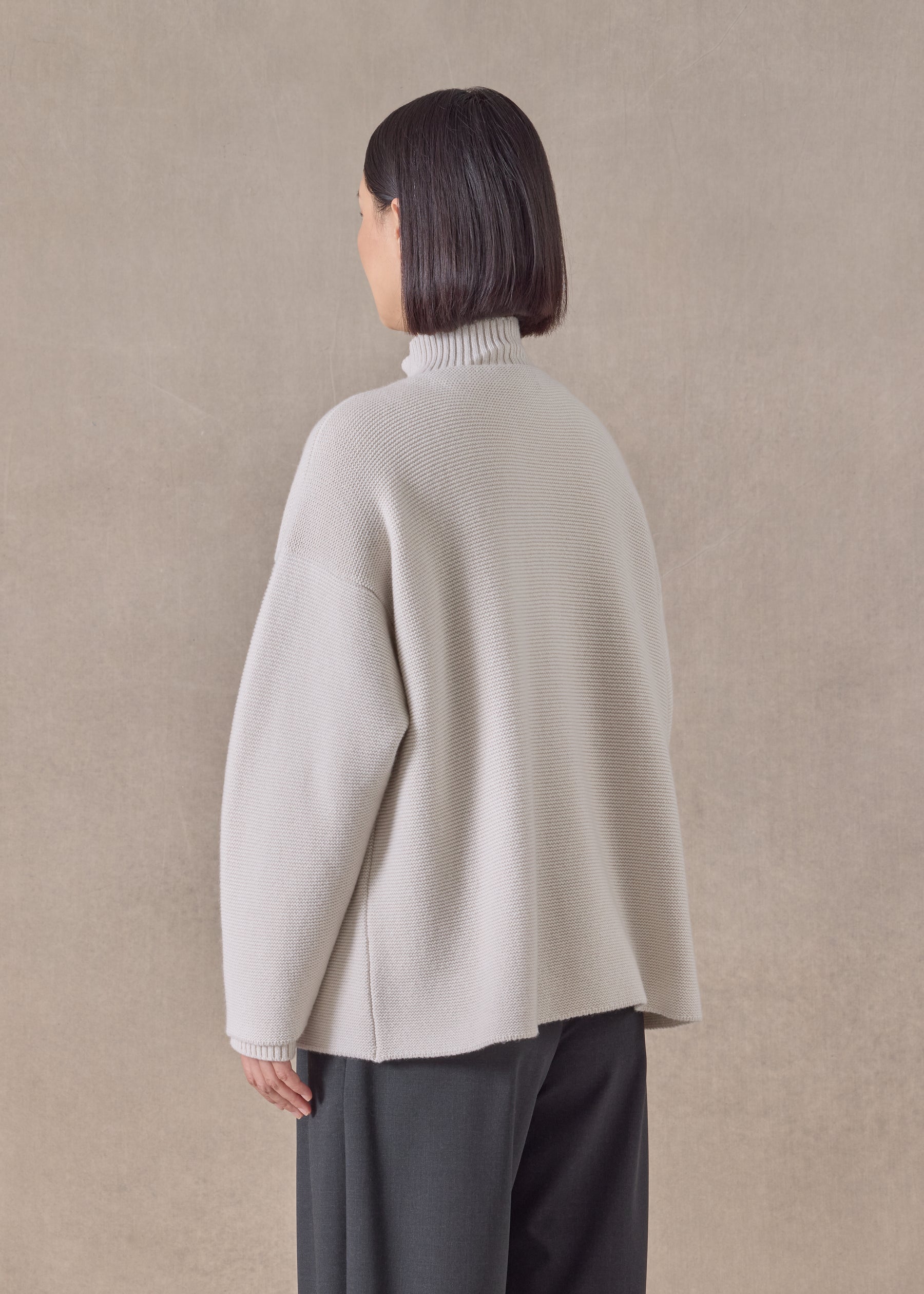 cashmere small jacket coat cardigan- short