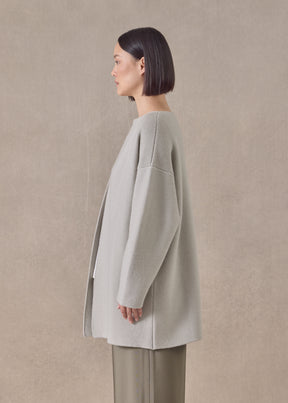 cashmere small jacket coat cardigan - long