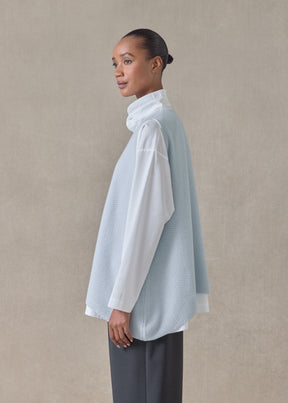 cashmere a-line sleeveless round neck - mid plus