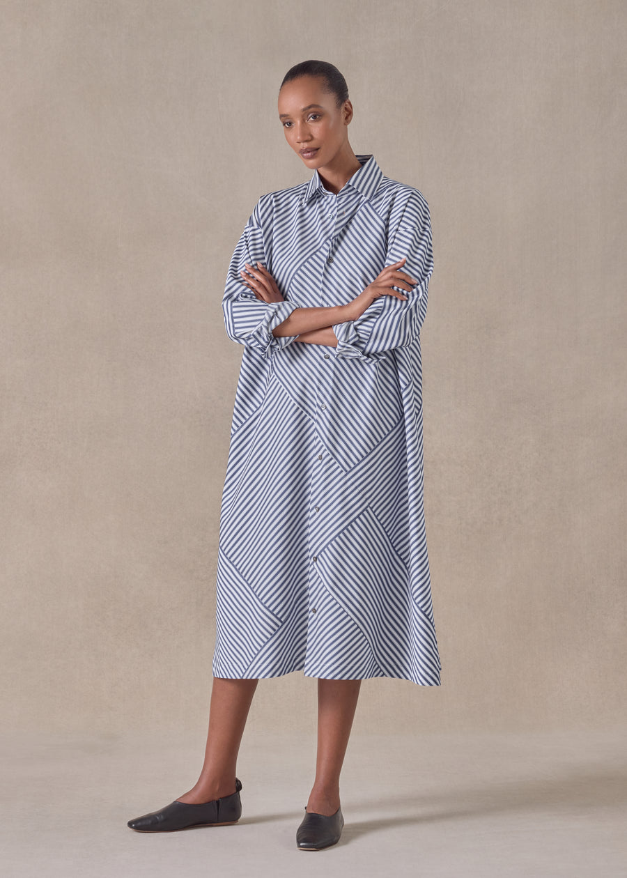 cotton slim a line long sleeve shirt dress with collar and stepped ins cotton slim a line long sleeve shirt dress with collar and stepped ins