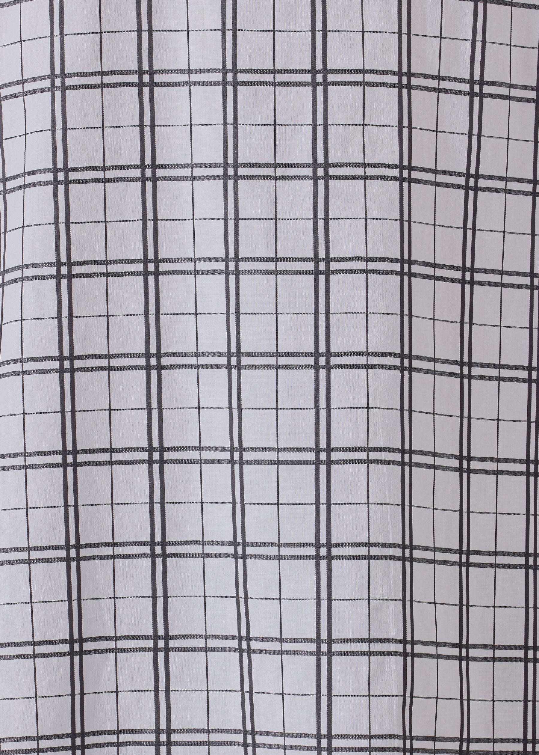 cotton wide a-line shirt with collar - very long with slits