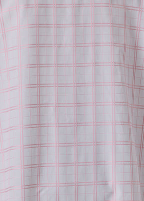 cotton wide a-line shirt with collar - very long with slits