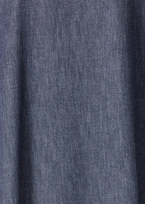 cotton angle to front side seam shirt dress with collar