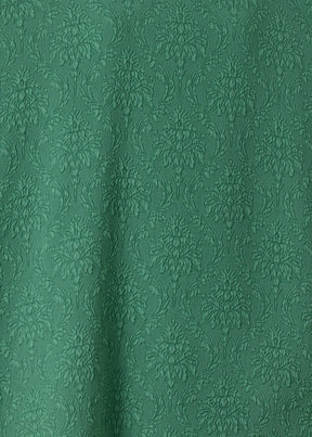 silk wide a-line shirt with chinese collar - long