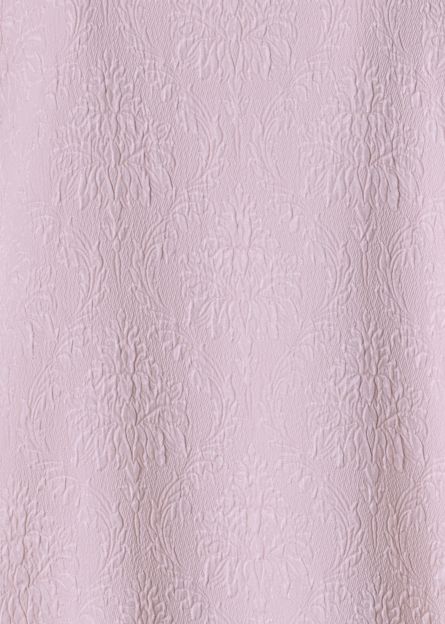 silk wide a-line shirt with chinese collar - long