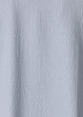 silk wide a-line shirt with chinese collar - very long with slits