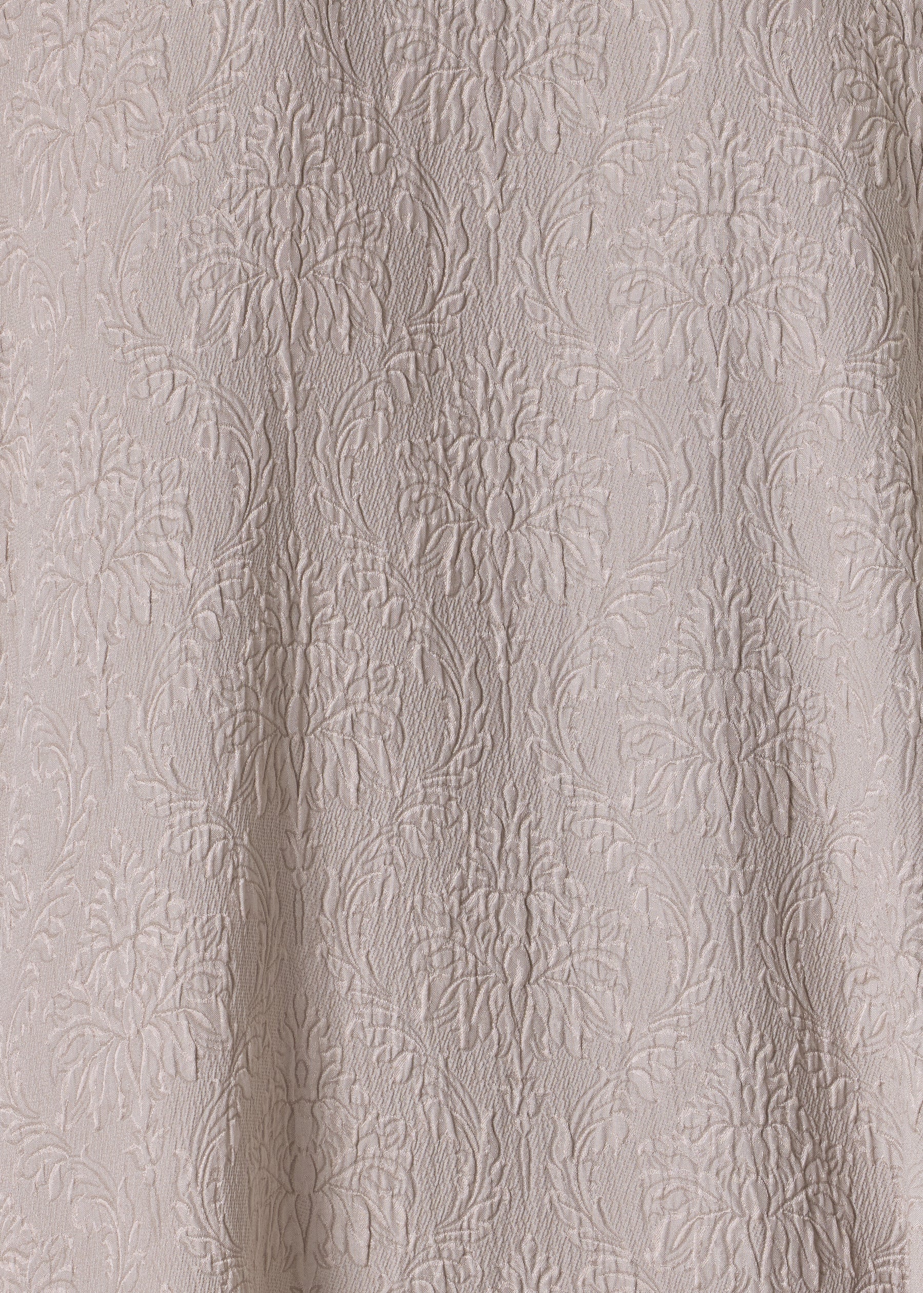 silk wide a-line shirt with chinese collar - very long with slits