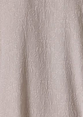 silk wide a-line shirt with chinese collar - very long with slits