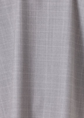 virgin wool boat neck top - long