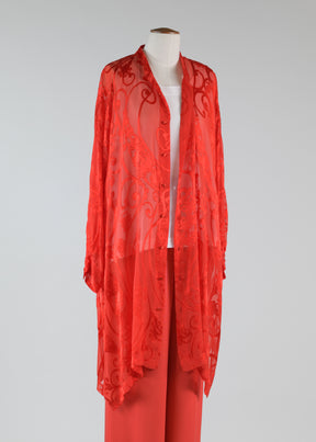 silk flared trouser