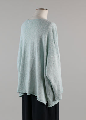 bateau neck sweater - mid plus