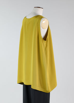 silk a-line shell - long
