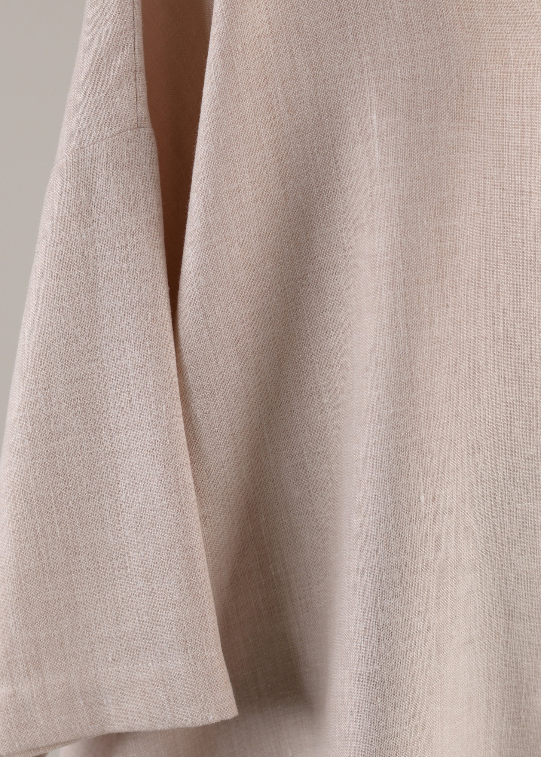 3/4 sleeve scoop neck tunic - long