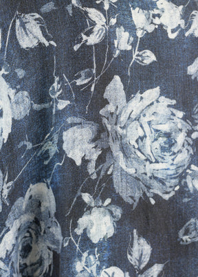 wide a-line scoop neck dress