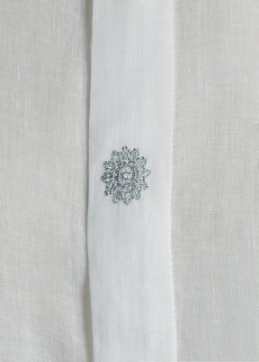 wide longer back bound neck shirt very long with slits