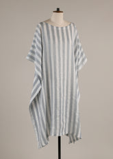 scoop neck kaftan dress - 3/4 length