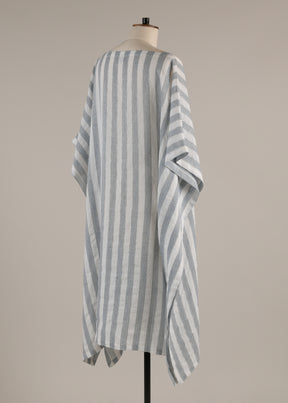 scoop neck kaftan dress - 3/4 length