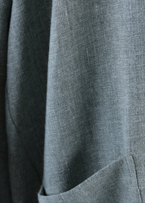 angle-to-front side seam monks top - long