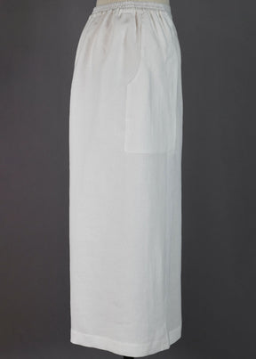 linen cropped nepali trouser