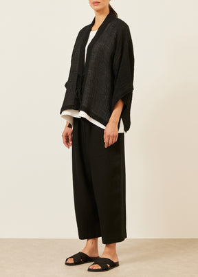 linen mix shanghai jacket - mid