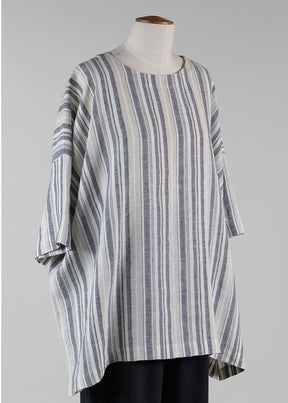 linen t-shirt - long