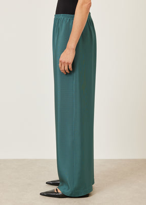silk flared trouser