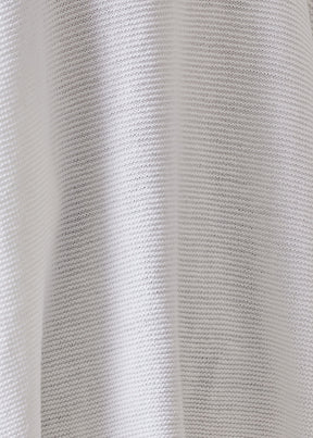 cotton linen mix  bateau neck sweater - mid plus