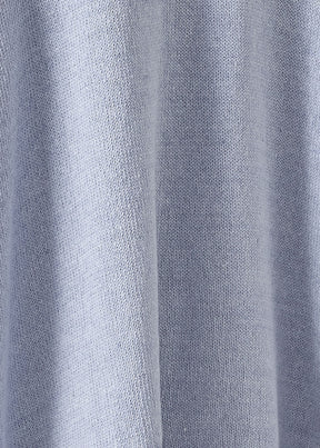 cotton linen mix  sleeveless a-line v-neck - mid plus
