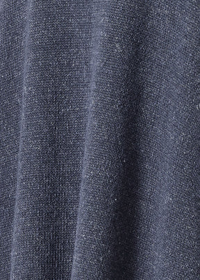 cotton linen mix  sleeveless a-line v-neck - mid plus