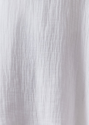 linen scoop neck kaftan - very long