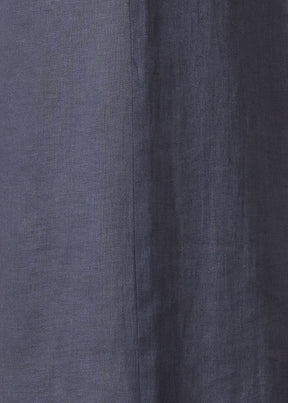 linen flared cropped trouser