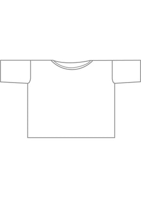 linen 3/4 sleeve scoop neck - long