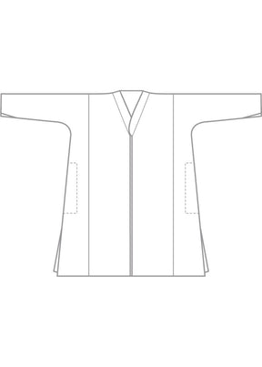 linen bakhtiari coat